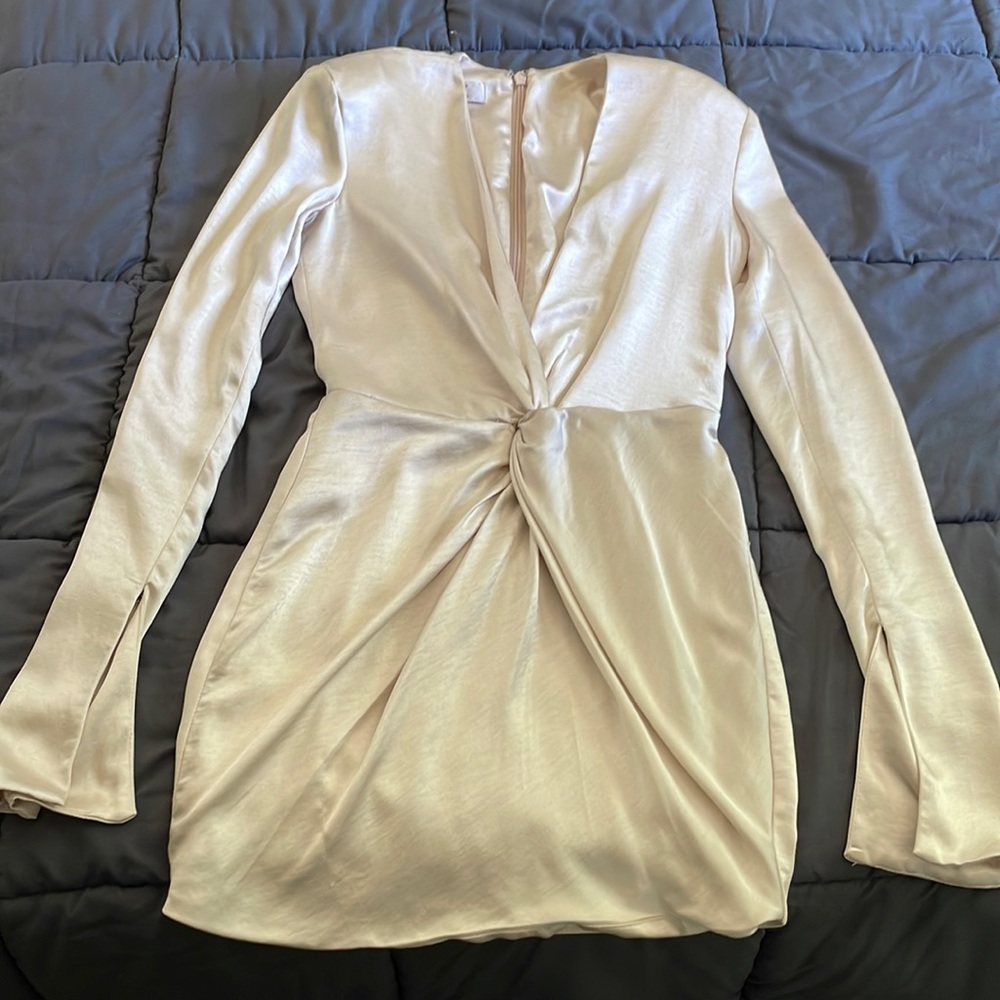 House of CB satin mini dress